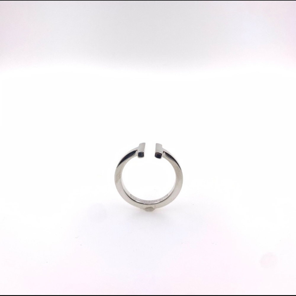 Tiffany & Co T Ring Size 6 - Picture 5 of 7